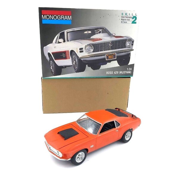 Monogram Boss 429 Mustang Scale 1:24 with Box 2728 Pre-Assembled READ Condition - Picture 13 of 13